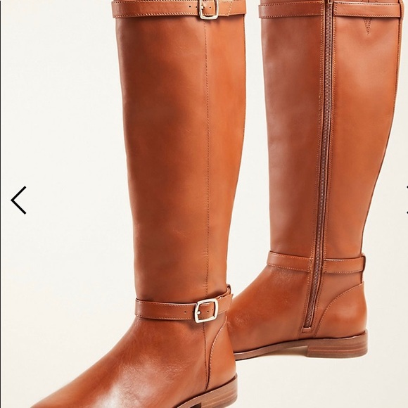 Never worn Extended Calf Leather boots - Picture 2 of 6